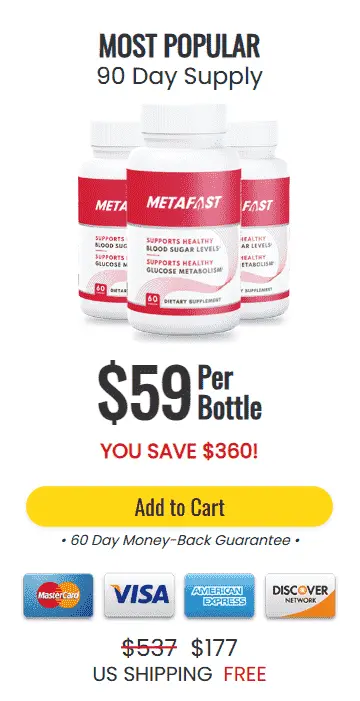 Metafast Supplement Bottle03